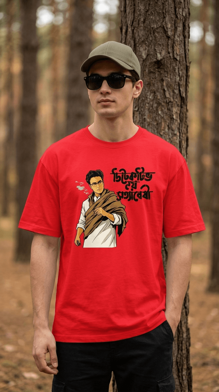 ডিটেক্টিভ নয় সত্যান্বেষী Best Premium Cotton Oversize T-shirt 0