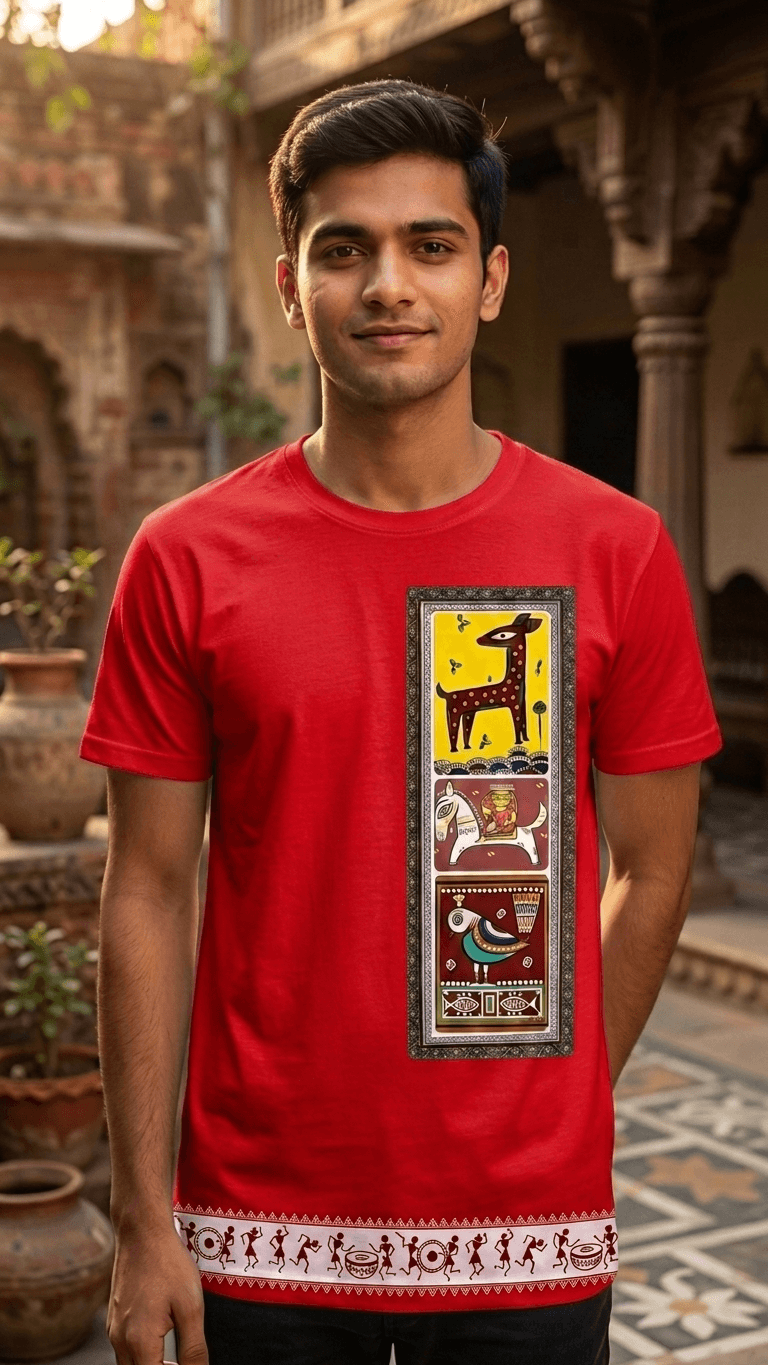 Jamini Roy design 1