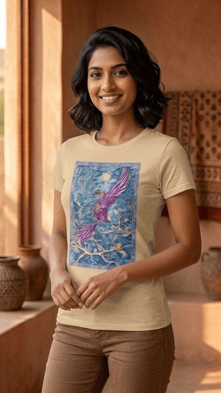 The Trans Fenghuang — Pride Freedom Graphic T-Shirt | Soft Casual LGBTQ+ Tee 0