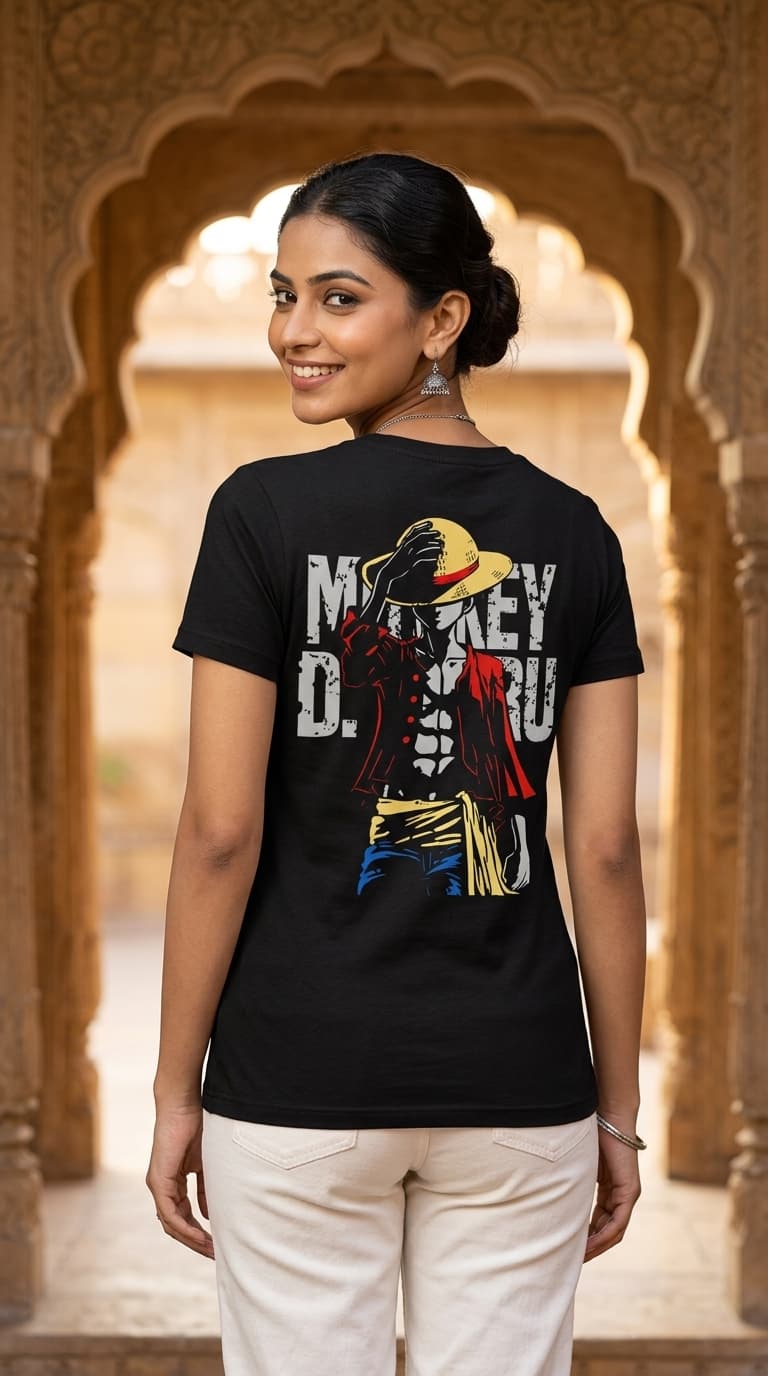 Monkey D Luffy One Piece Streetwear Teees Regular fit 0